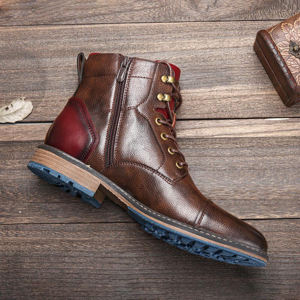 Elmont | Side-Zip Oxford Boots