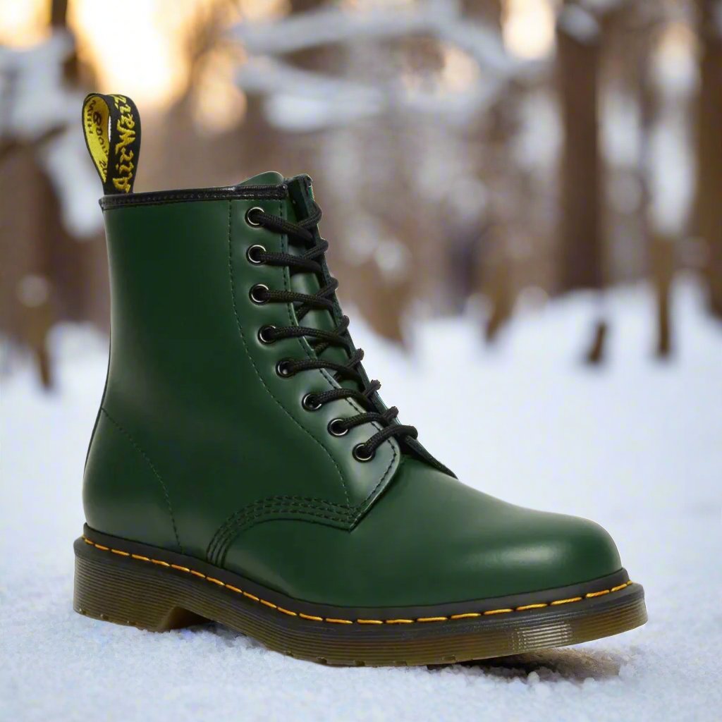 Elmont | PU Leather Lace-Up Boots