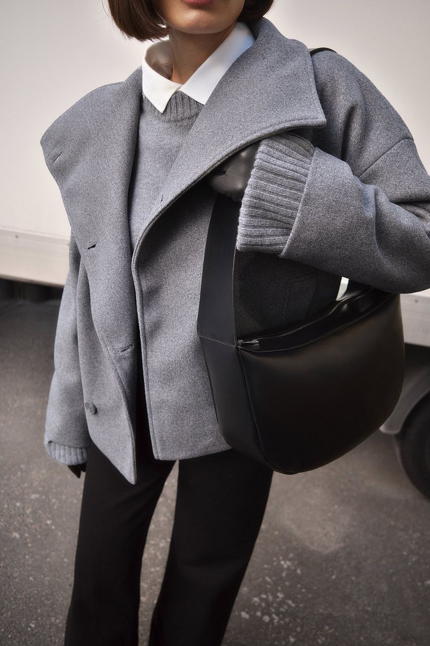 Elmont | Short Double-Breasted Trench Coat
