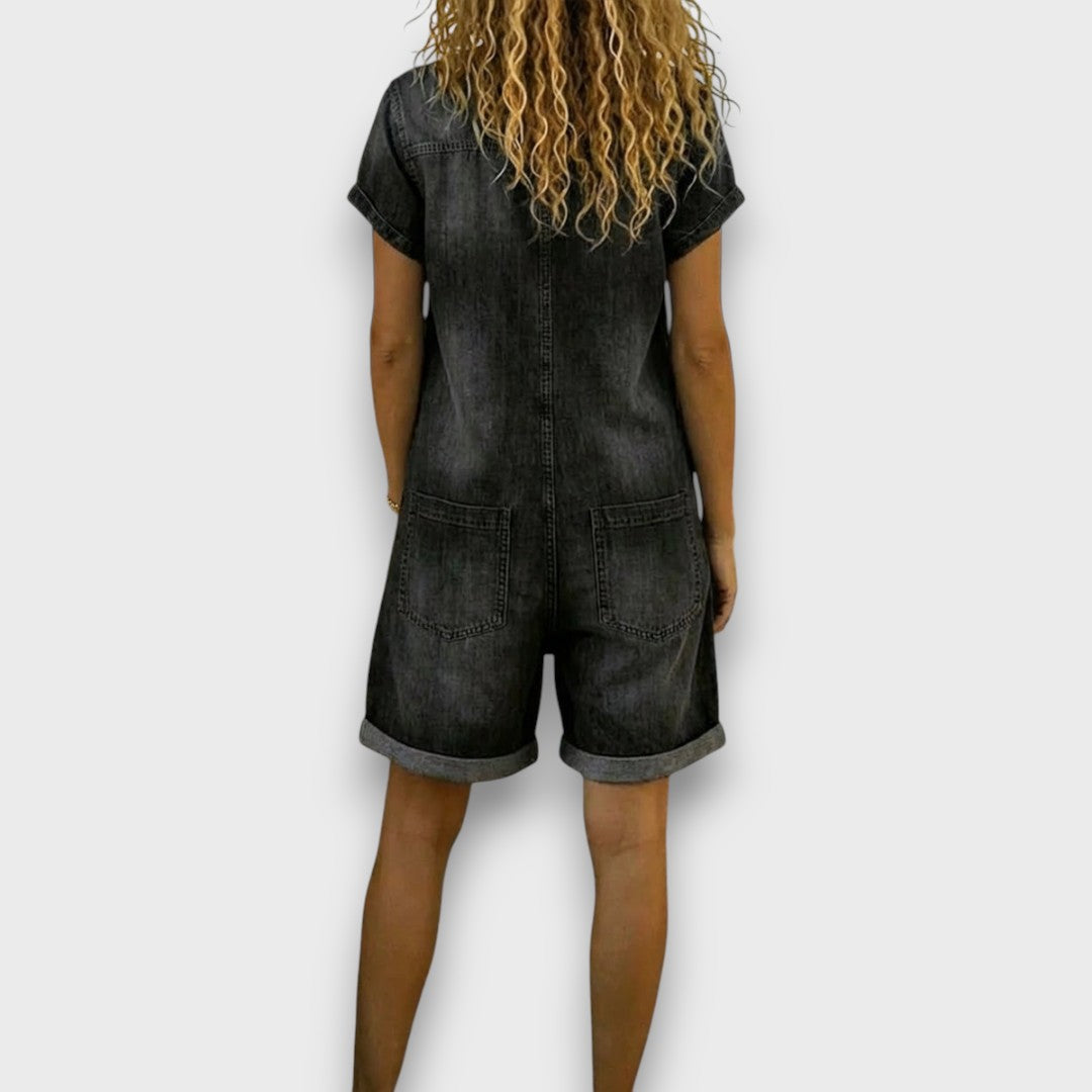 M&H | Denim-Look Cotton Overalls