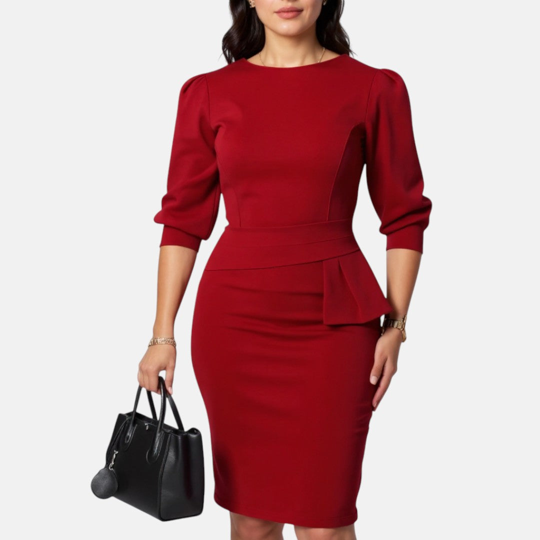 M&H | Sculpted Midi Dress