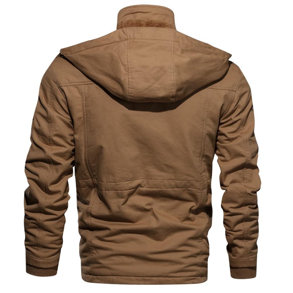 Elmont | Hooded Cotton Winter Military Jacket