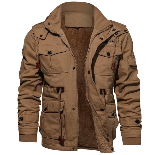 Elmont | Hooded Cotton Winter Military Jacket