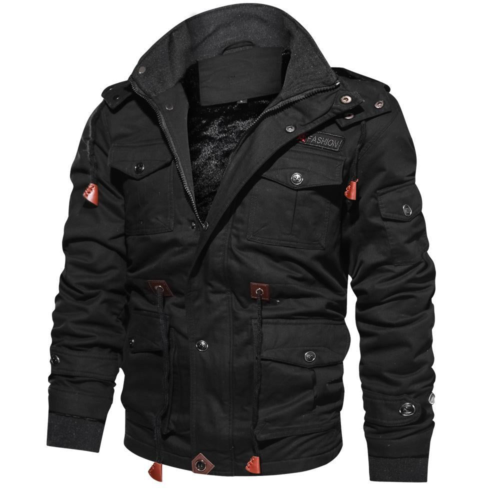 Elmont | Hooded Cotton Winter Military Jacket