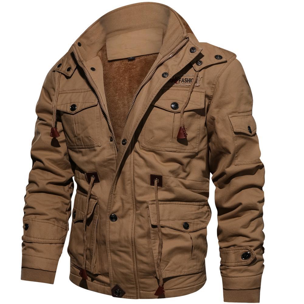 Elmont | Hooded Cotton Winter Military Jacket