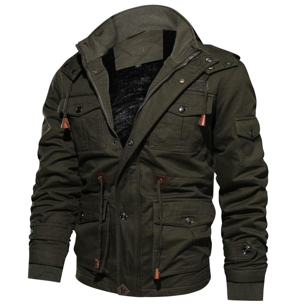 Elmont | Hooded Cotton Winter Military Jacket