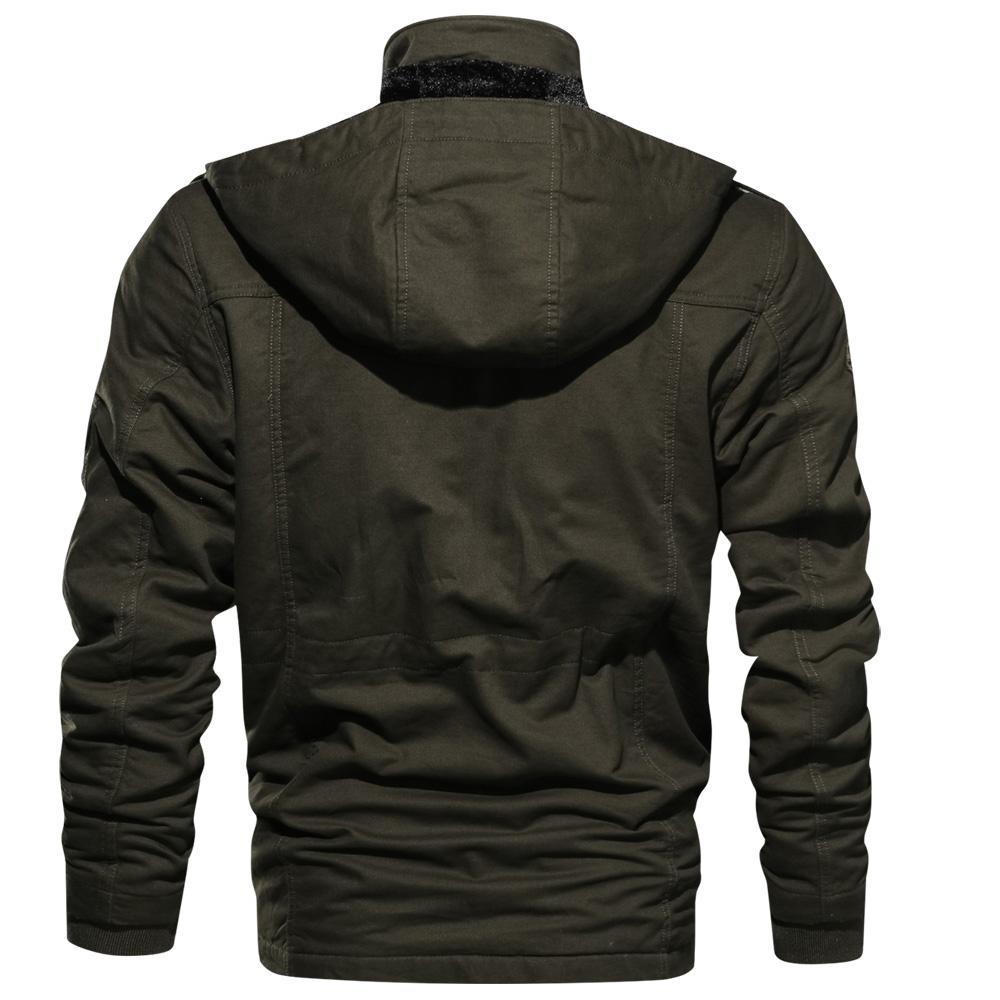 Elmont | Hooded Cotton Winter Military Jacket