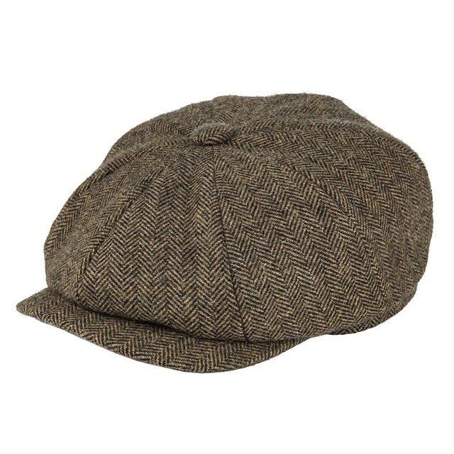 Elmont | Wool Blend Flat Cap
