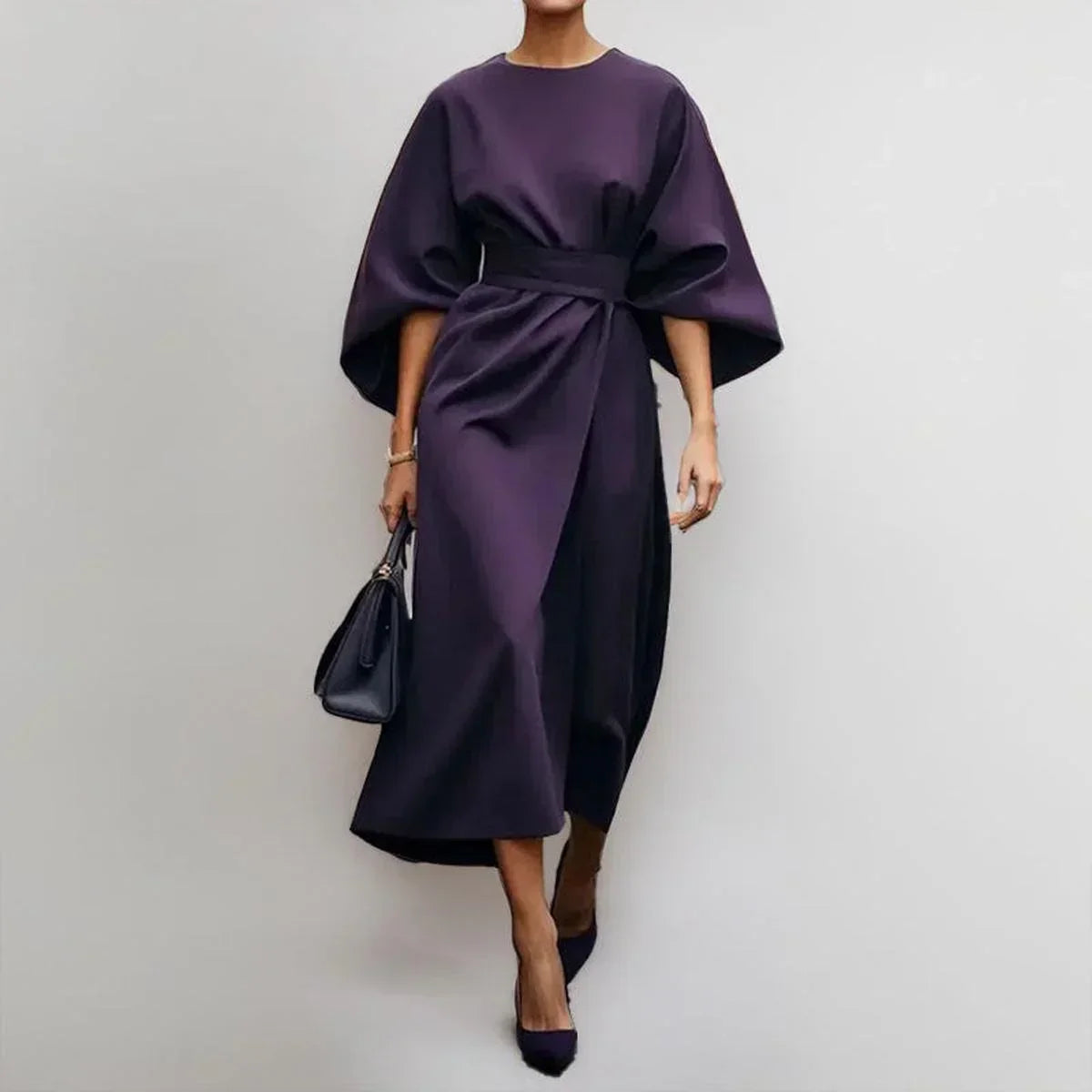M&H | Belted Maxi Dress
