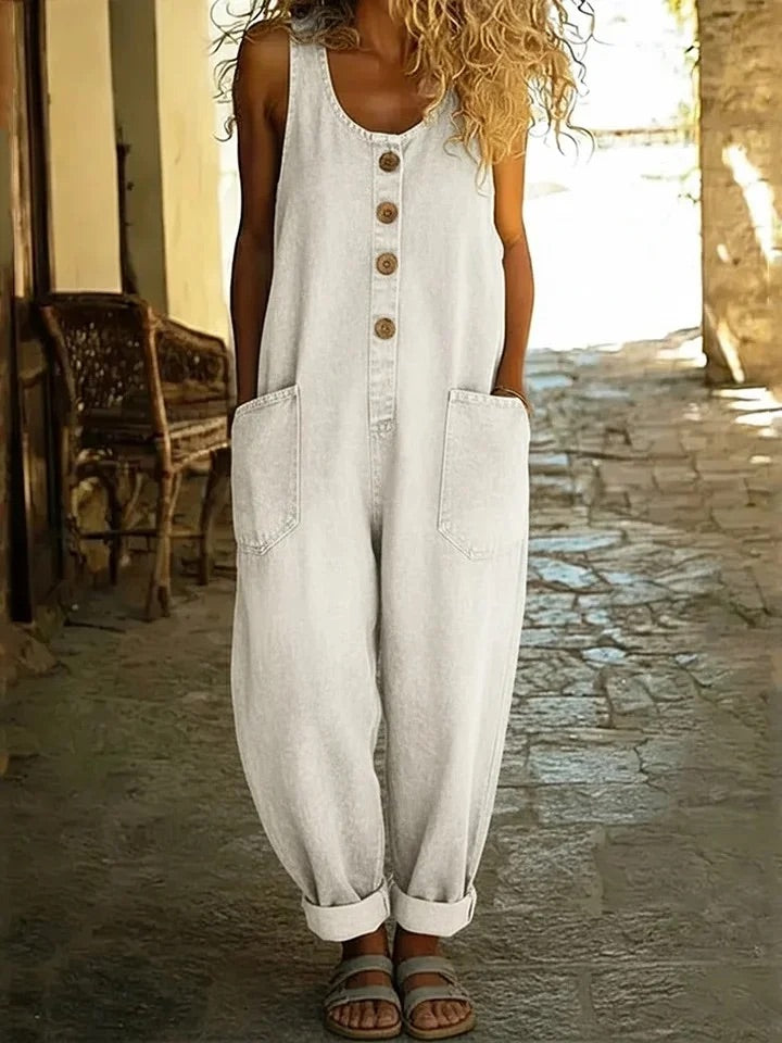 M&H | Denim-Look Overalls