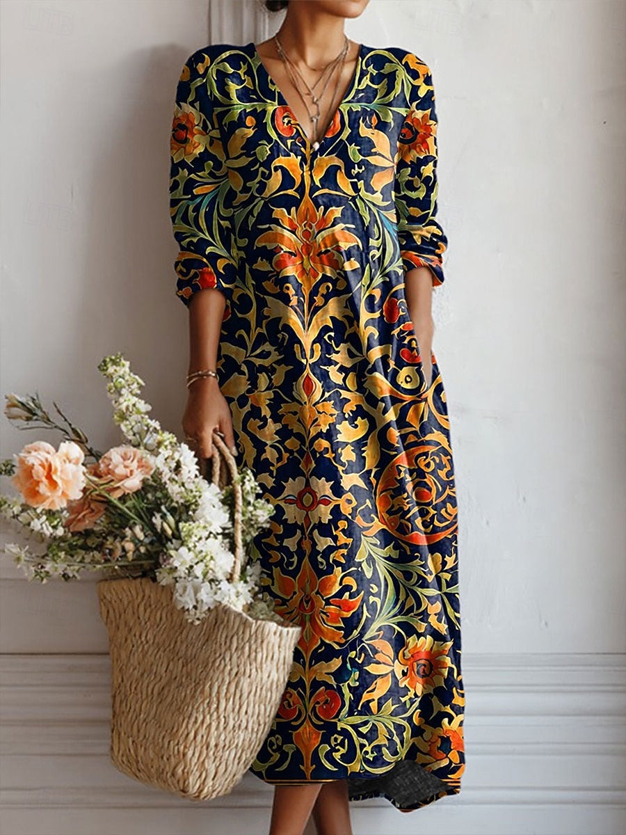 M&H | Slub Linen Dress