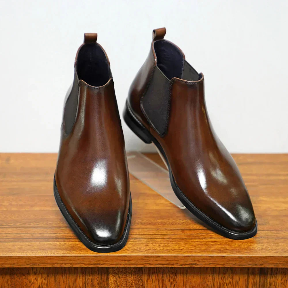 Elmont | Men's Leather Chelsea Boots