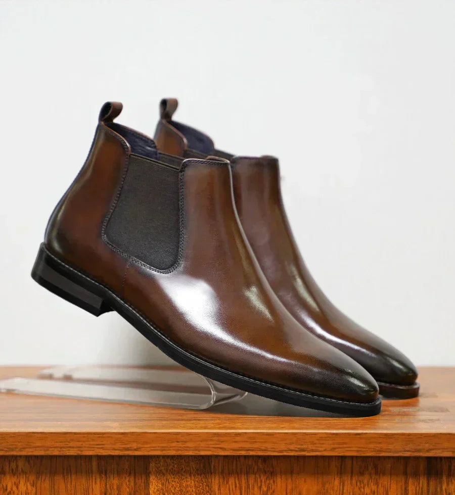 Elmont | Men's Leather Chelsea Boots