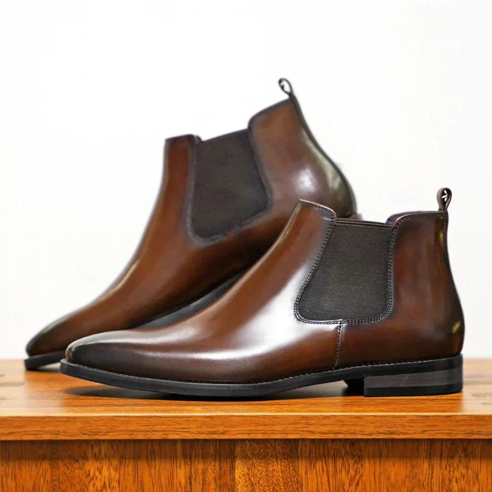 Elmont | Men's Leather Chelsea Boots