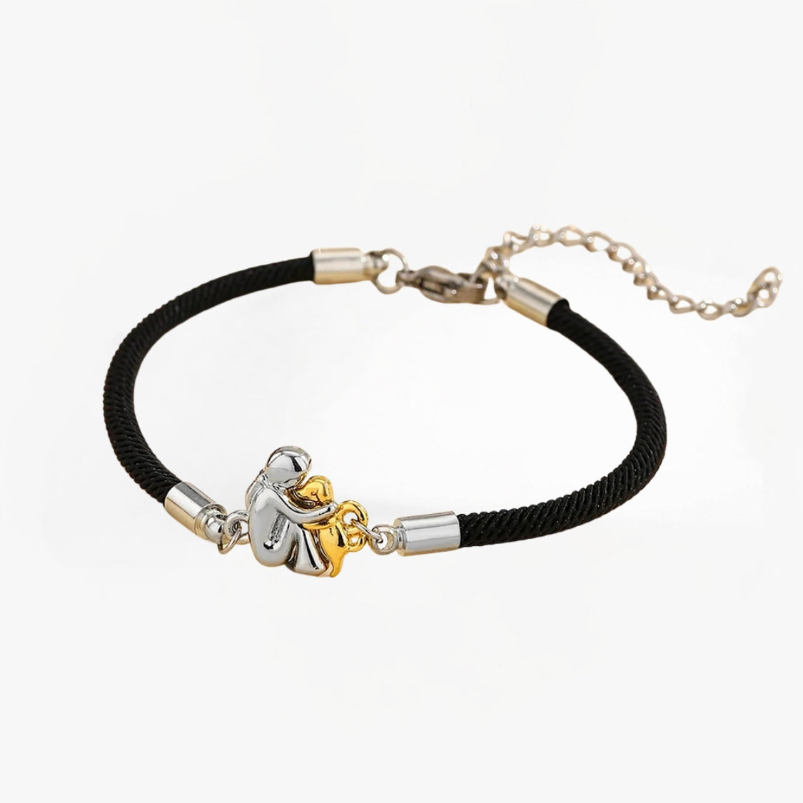 Elmont | Cord Bracelet with Dog Charm