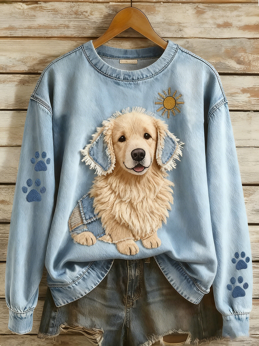 Elmont | Women's Long-Sleeve Patchwork Animal Print Hoodie