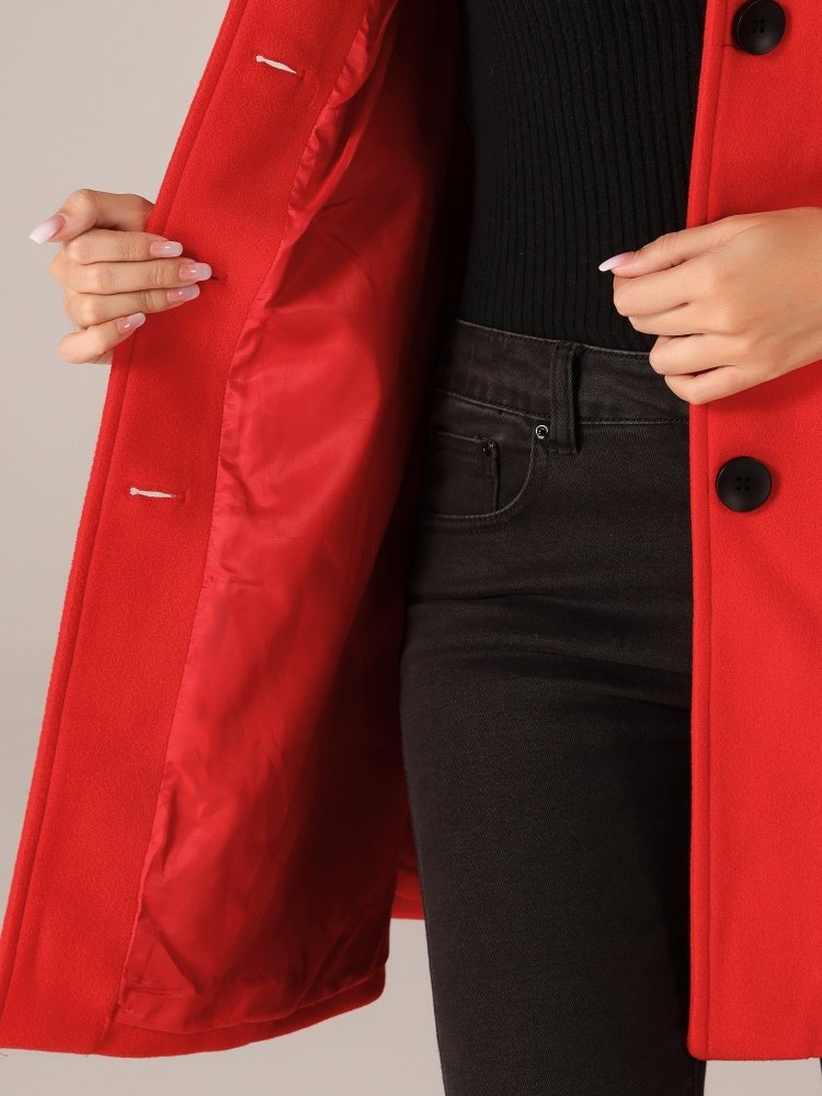 Elmont | Women's Buttoned A-Line Winter Coat