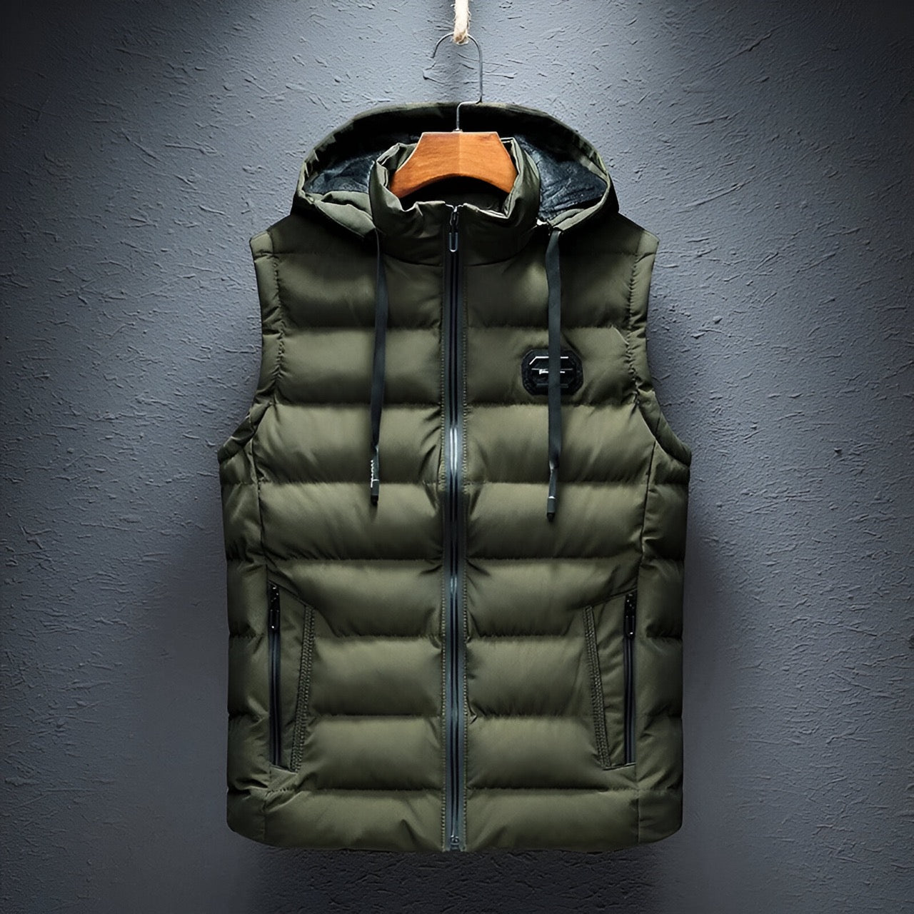 Elmont | Hooded Puffer Vest